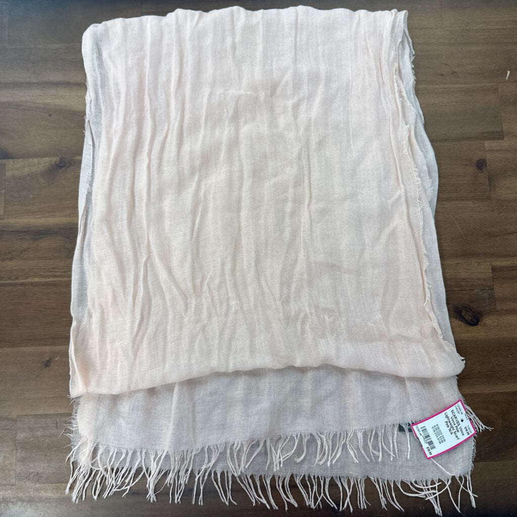 Vince Pink Lightweight Scarf