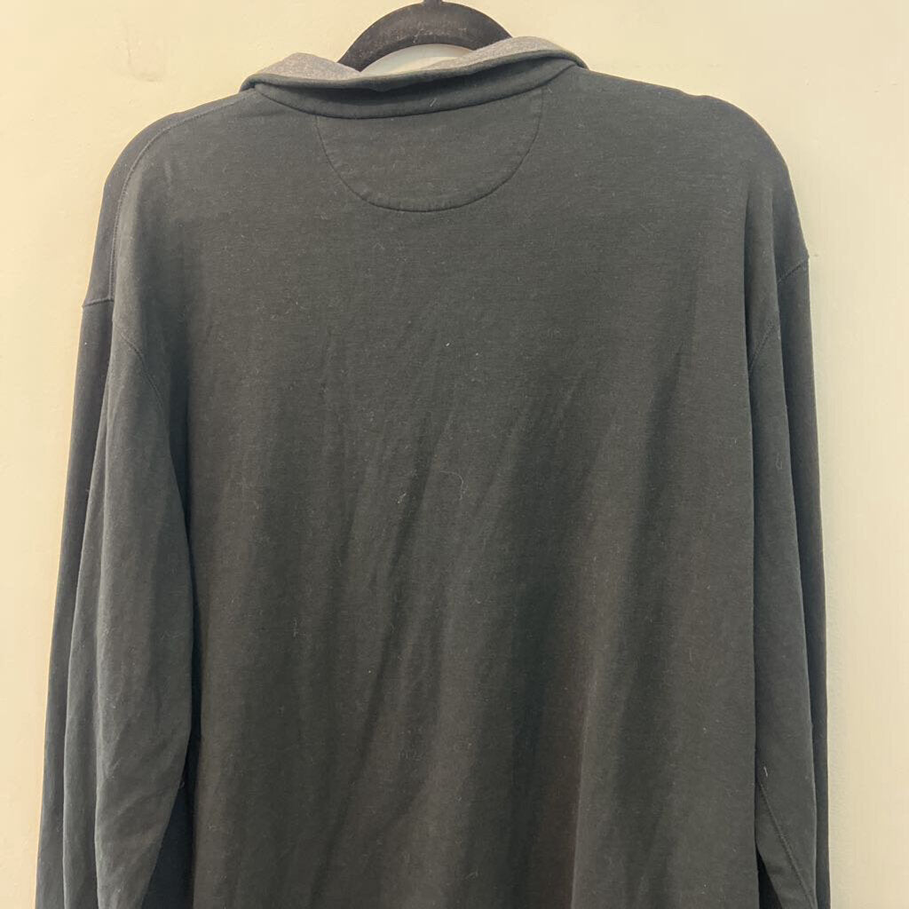 Ralph Lauren Black/ Grey Long Sleeve Pullover Extra Large