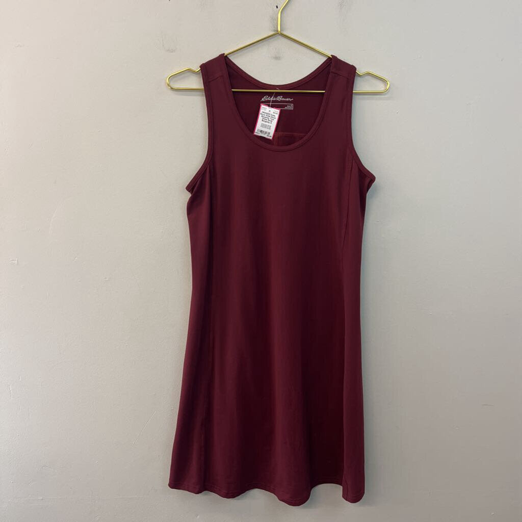 Eddie Bauer Burgundy Tank Dress Small