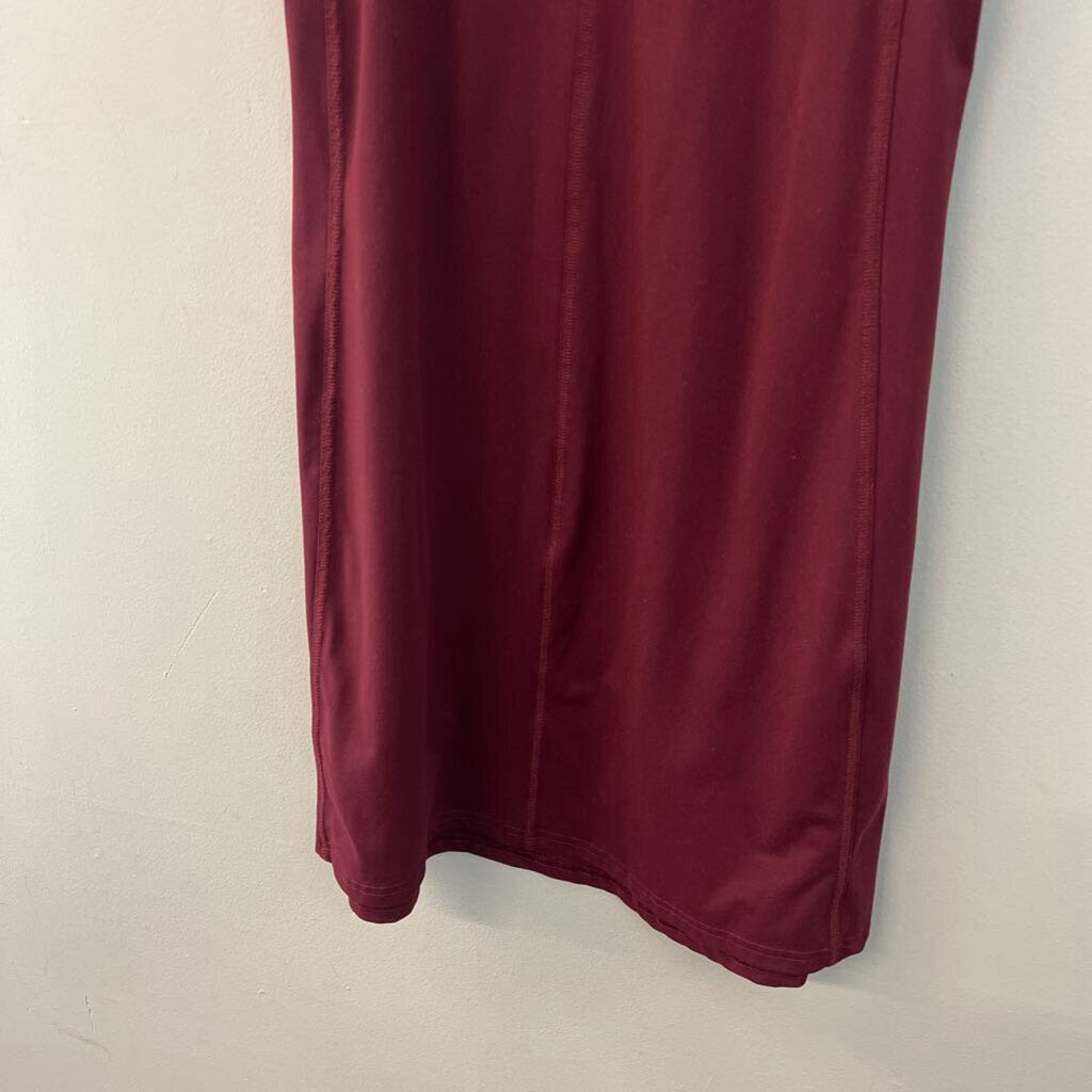 Eddie Bauer Burgundy Tank Dress Small