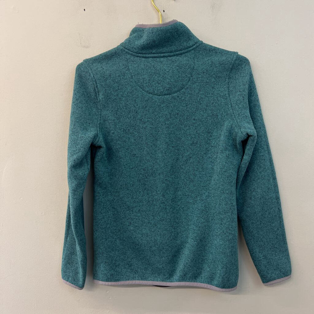 LL Bean Teal Knit Long Sleeve Pullover Extra Small