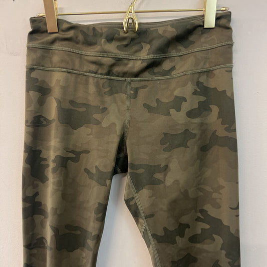 Lululemon Green Camo Print Leggings 4