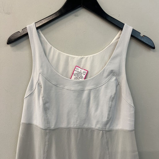 Lululemon Grey Cinch Waist Athletic Tank Top Medium