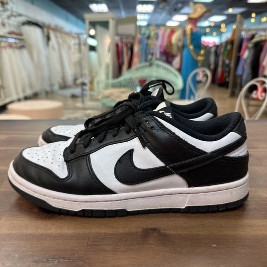 Nike Black/ White Dunk Low Sneakers 9.5