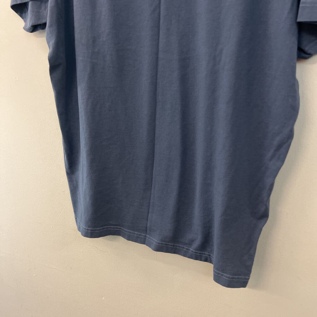 Life Is Good Blue/ White It's A Wonderful Life Short Sleeve Graphic Tee Large