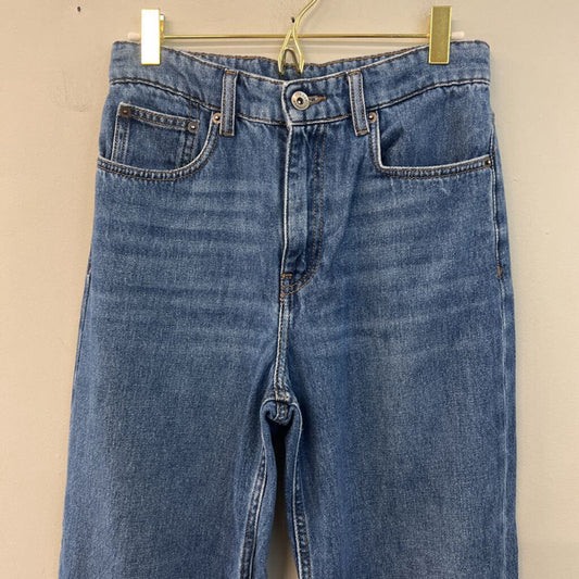 Jigsaw Medium Wash Wide Leg Jeans 26