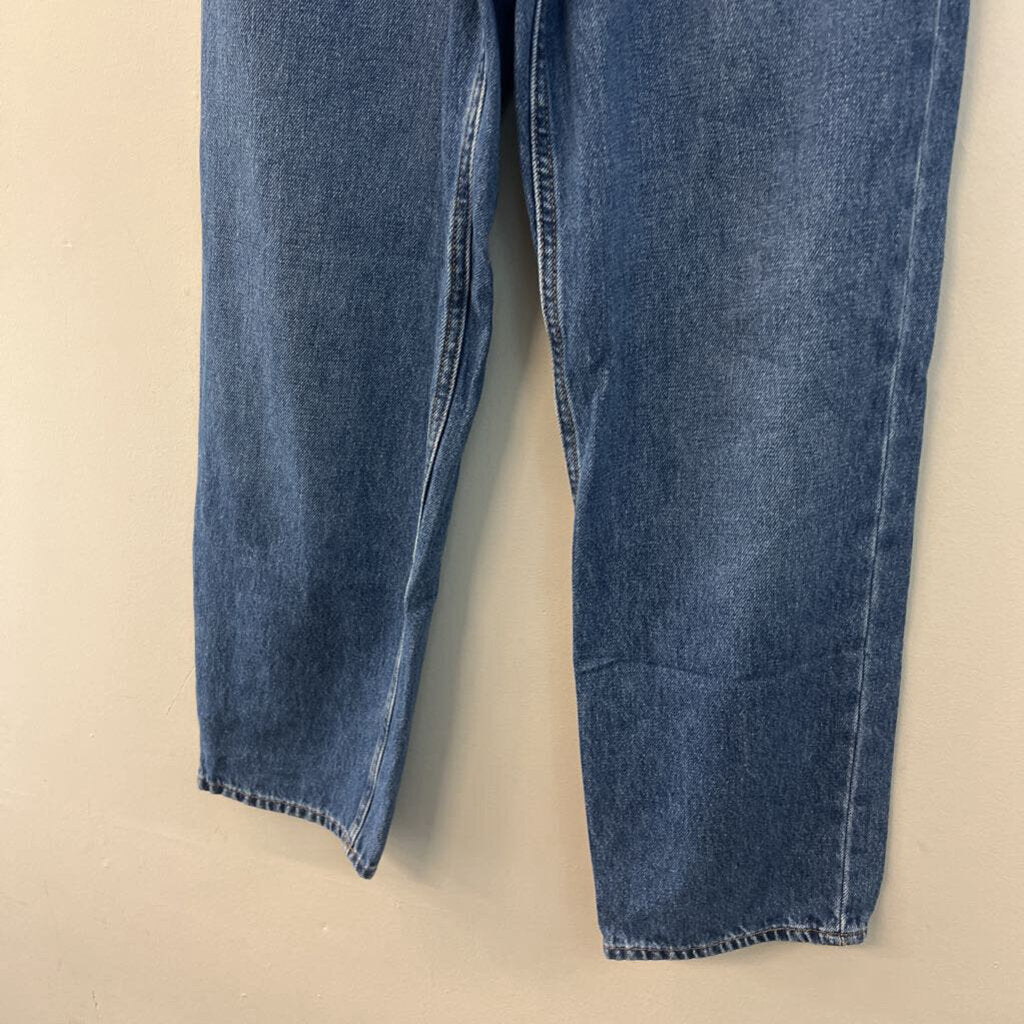 Jigsaw Medium Wash Wide Leg Jeans 26