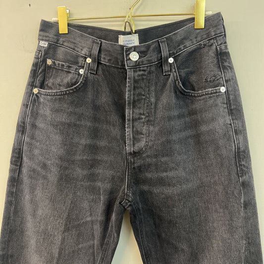 Citizens of Humanity Black High Rise Mom Jeans 26