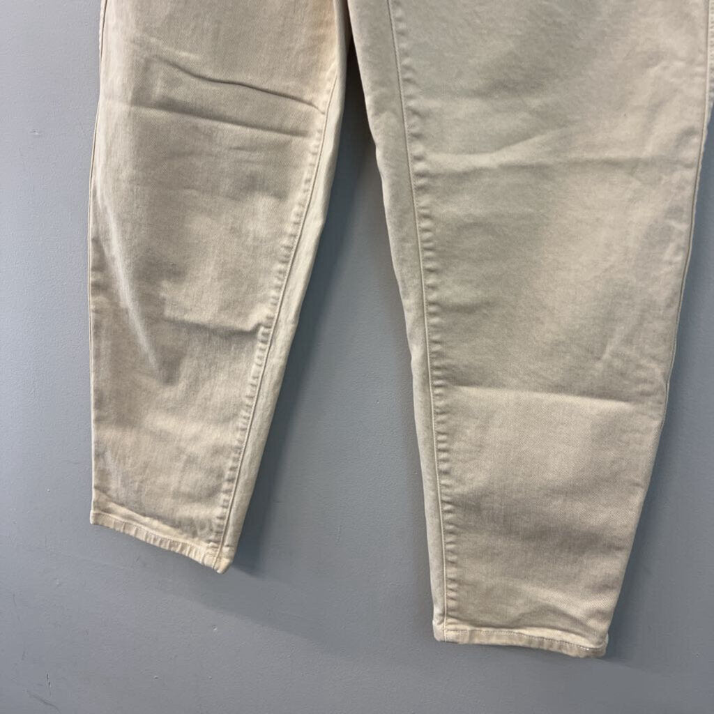 AYR Beige High Waisted Denim Jeans 26