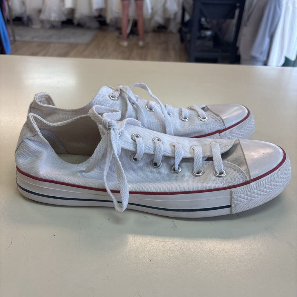 Converse All Star Low White Sneakers 9