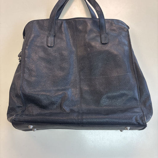 Hobo Black Pebbled Leather Purse