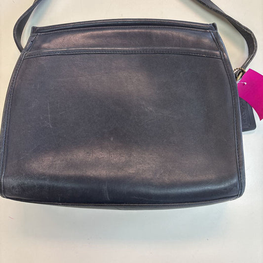 Coach Black Leather Crossbody Purse
