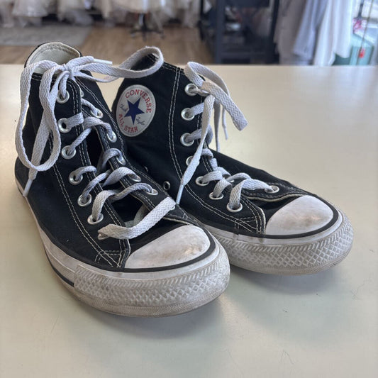 Converse All Star Black High Top Sneakers 6.5