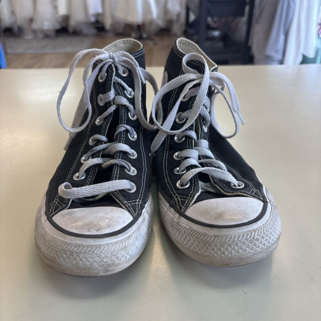 Converse All Star Black High Top Sneakers 6.5