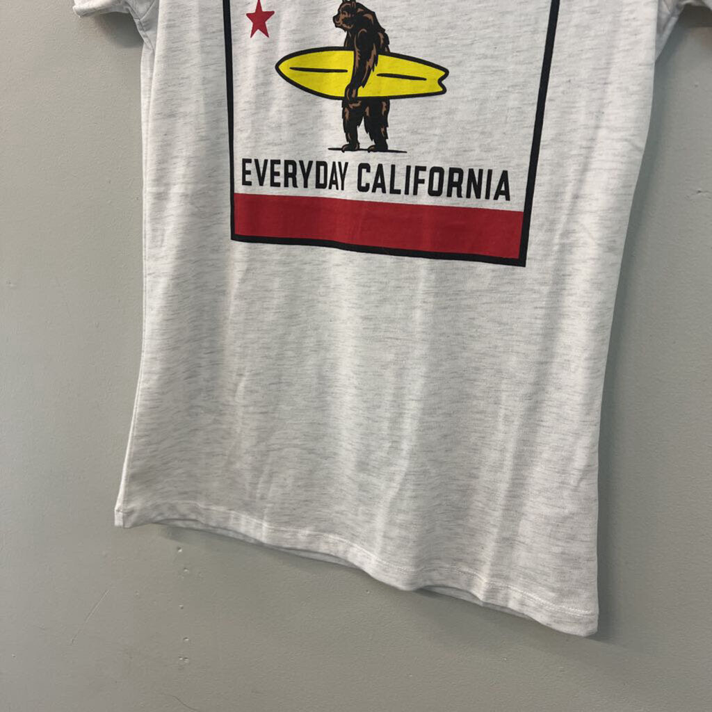 Everyday California Grey Short Sleeve Graphic Tee Medium