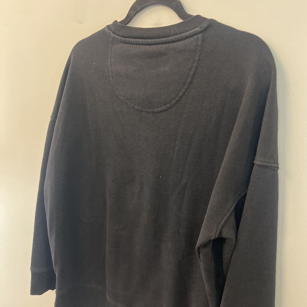 The Rolling Stones Black Graphic Long Sleeve Pullover Extra Small