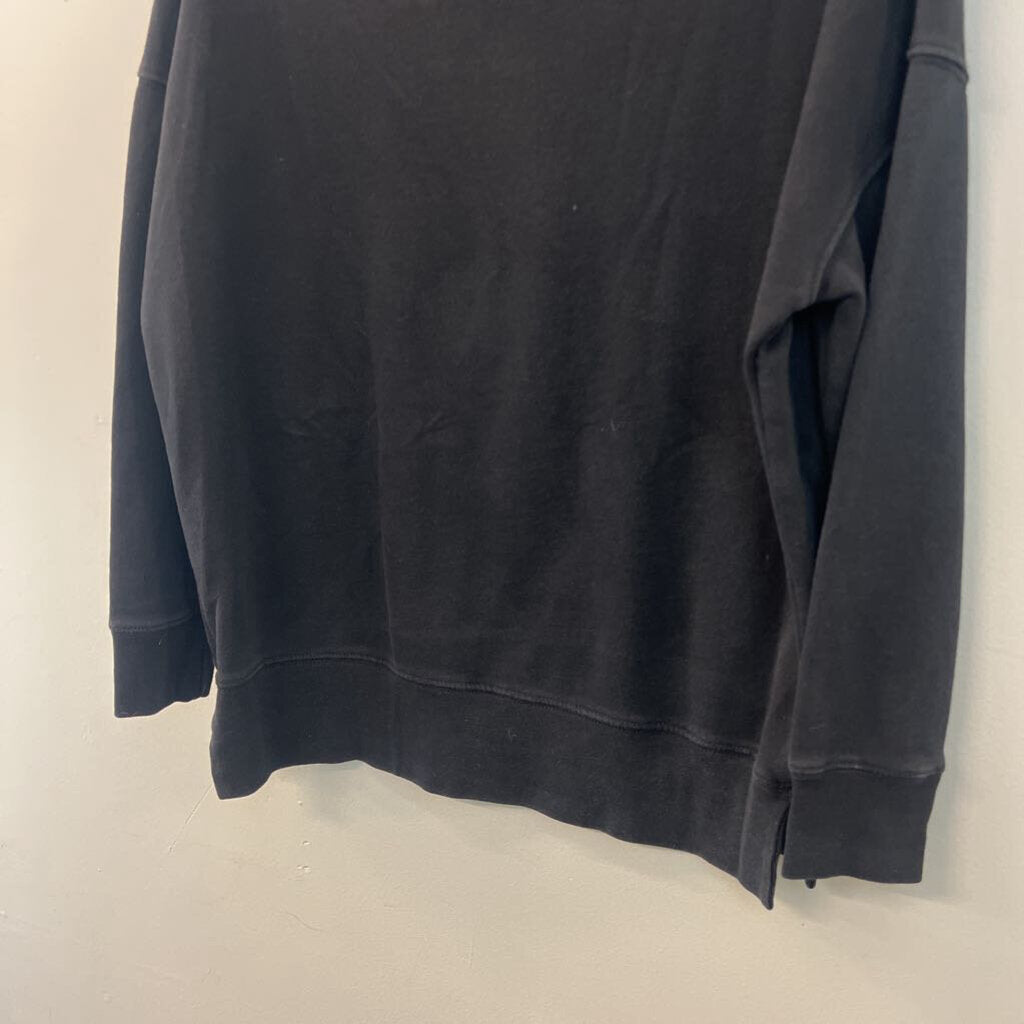 The Rolling Stones Black Graphic Long Sleeve Pullover Extra Small