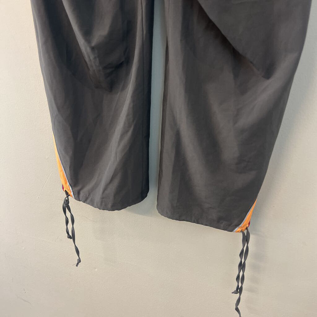 The North Face Grey/ Orange/ Pink Cropped Pants Medium