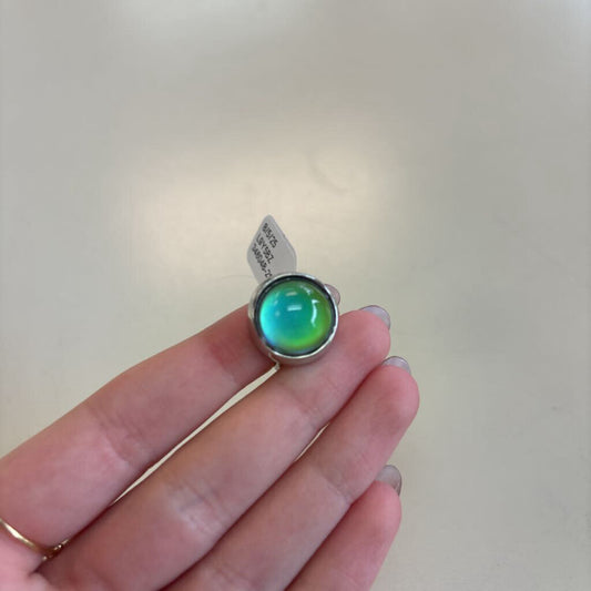 Silver Adjustable Statement Mood Ring