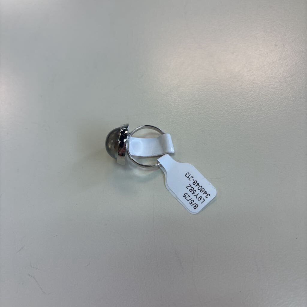 Silver Adjustable Statement Mood Ring