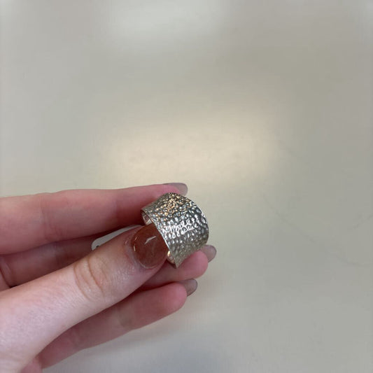 Sterling Silver Thick Statement Ring