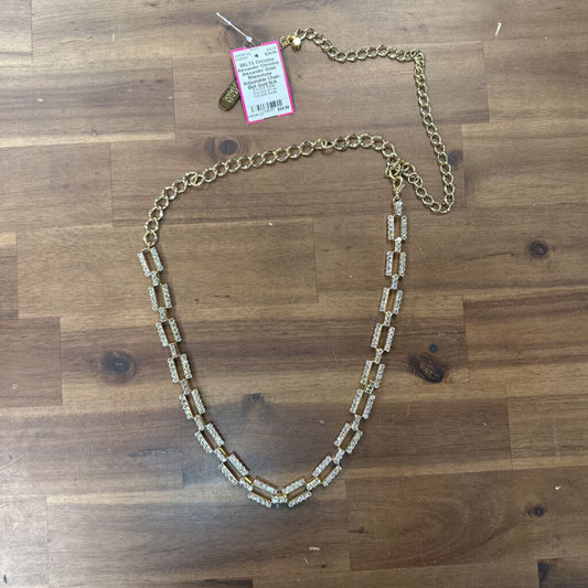 Christine Alexander Gold/ Rhinestone Adjustable Chain Belt