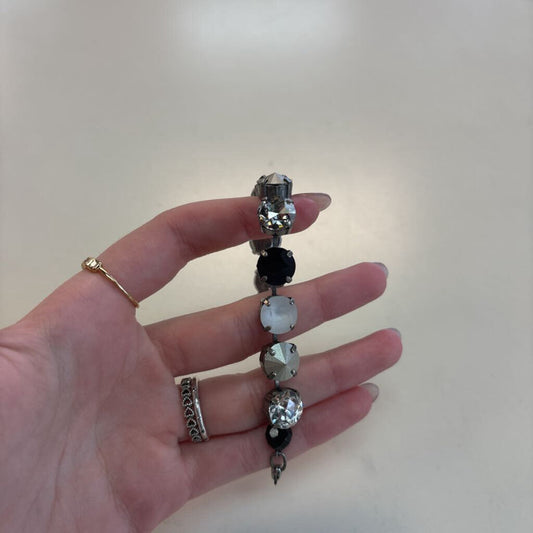 Sabika Black/ Silver Stone Bracelet