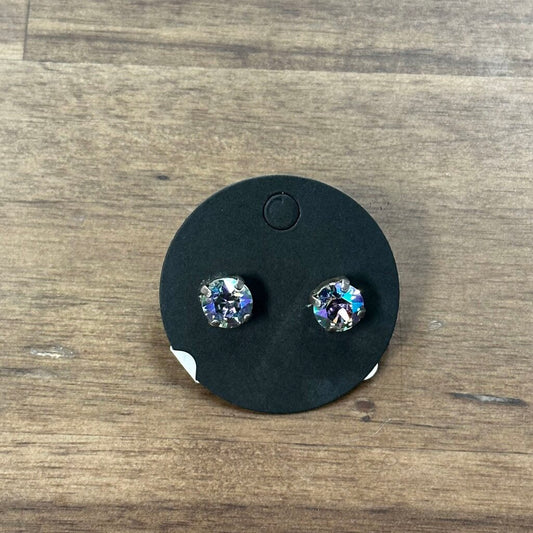 Iridescent Stud Earrings