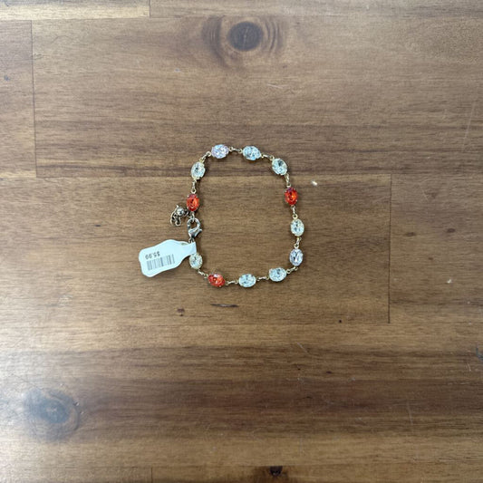 Clear/ Red Stone Bracelet
