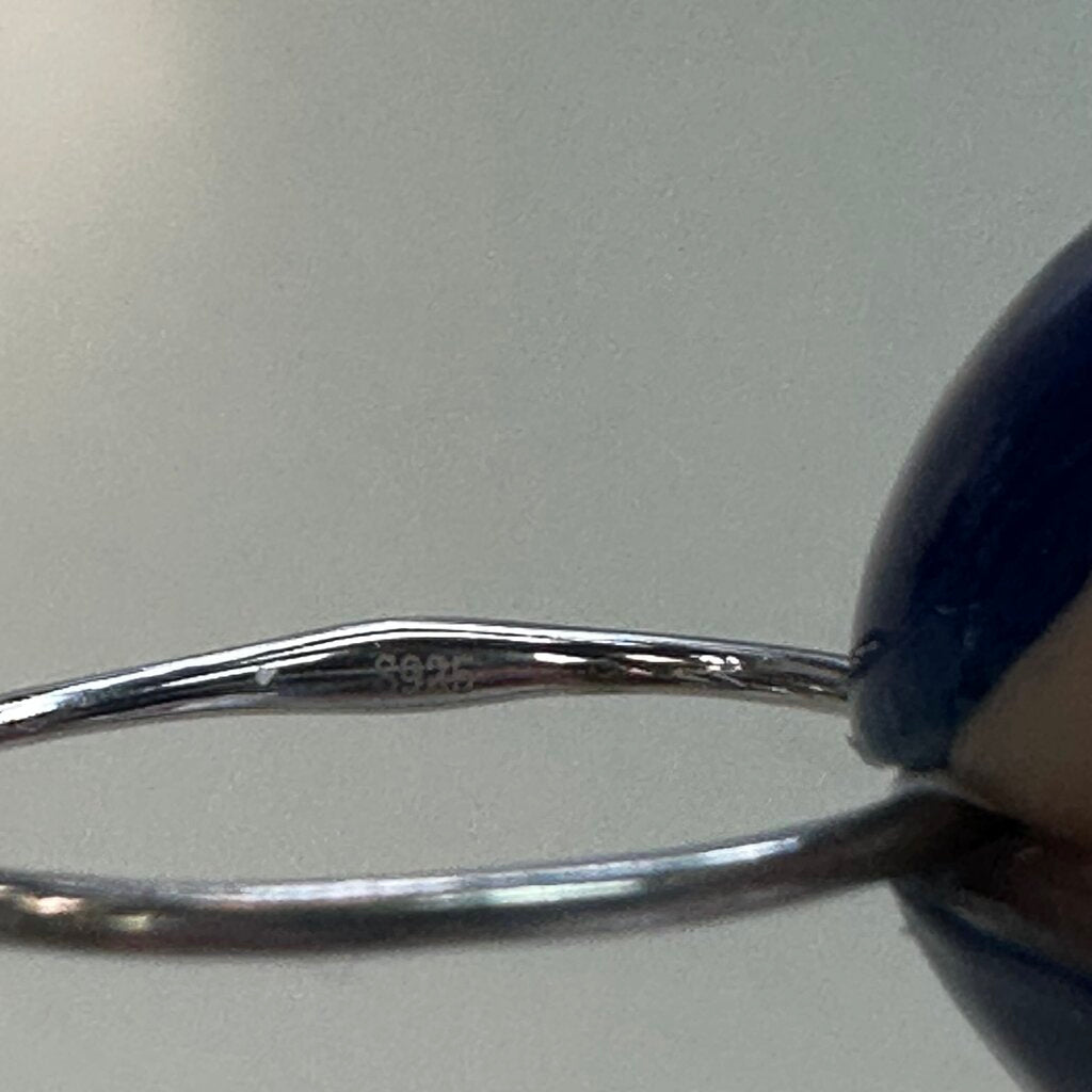 Dainty Sterling Silver Band Ring 9.5