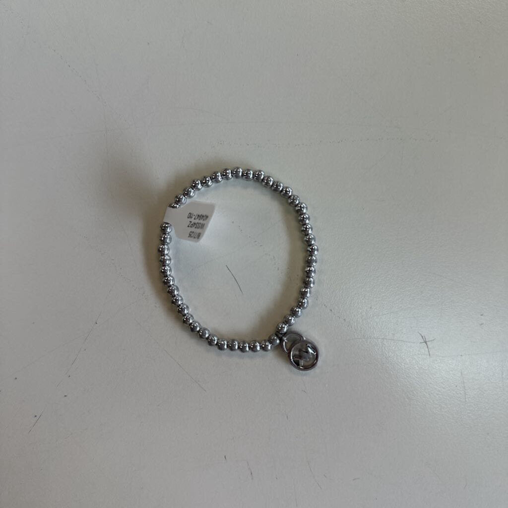 Michael Kors Silver Stretchy Bracelet