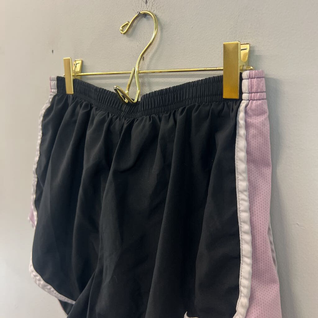 Nike Black/ Pink Athletic Shorts Large