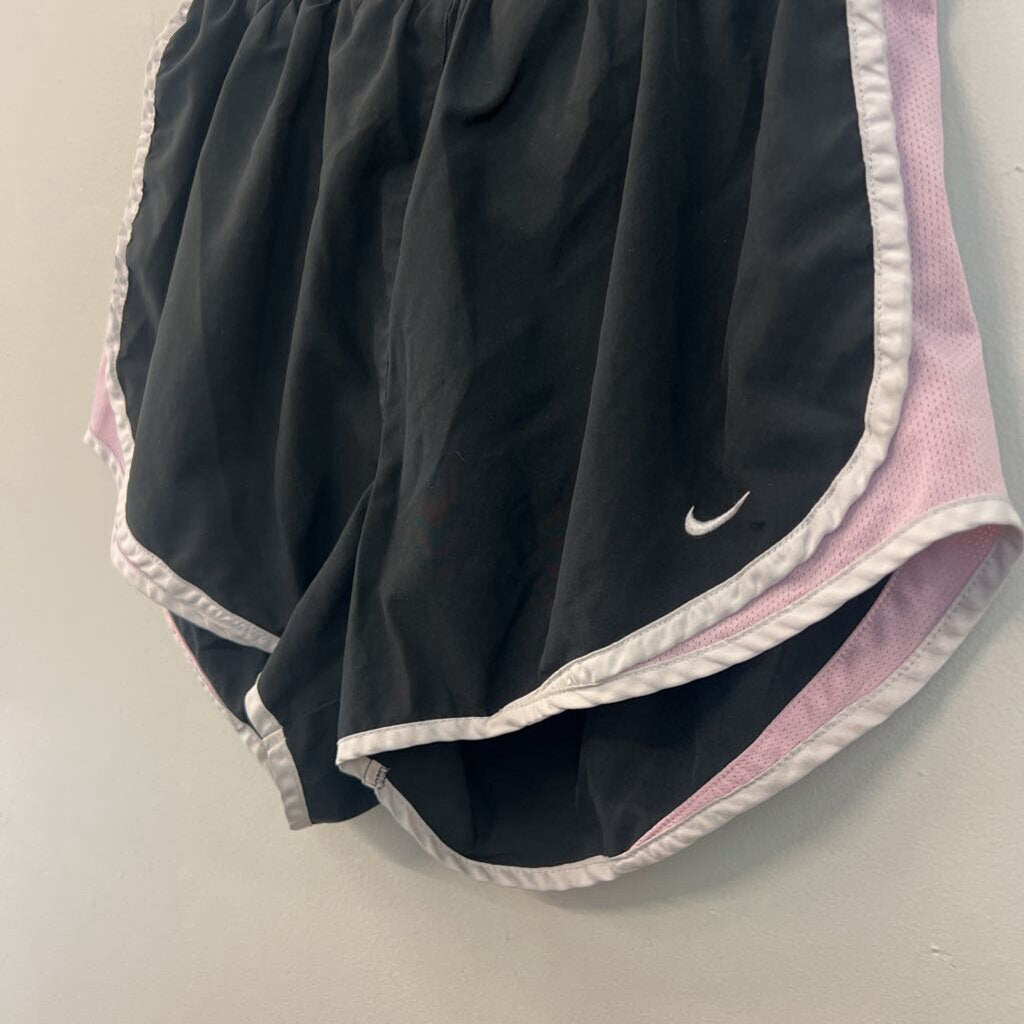 Nike Black/ Pink Athletic Shorts Large