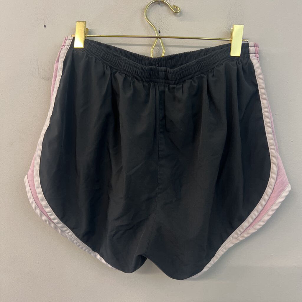 Nike Black/ Pink Athletic Shorts Large