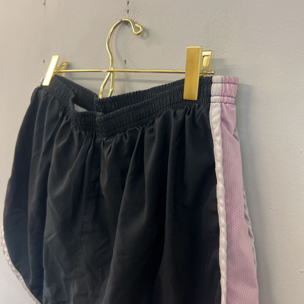 Nike Black/ Pink Athletic Shorts Large
