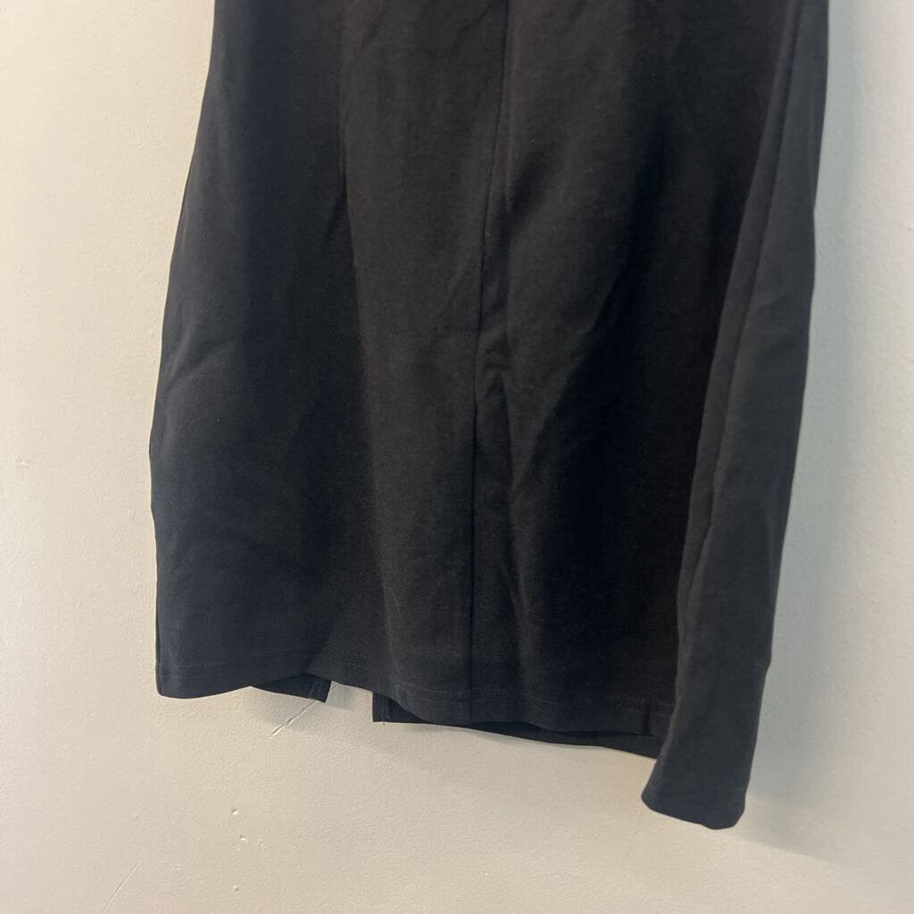 Black Strapless Mini Dress 6
