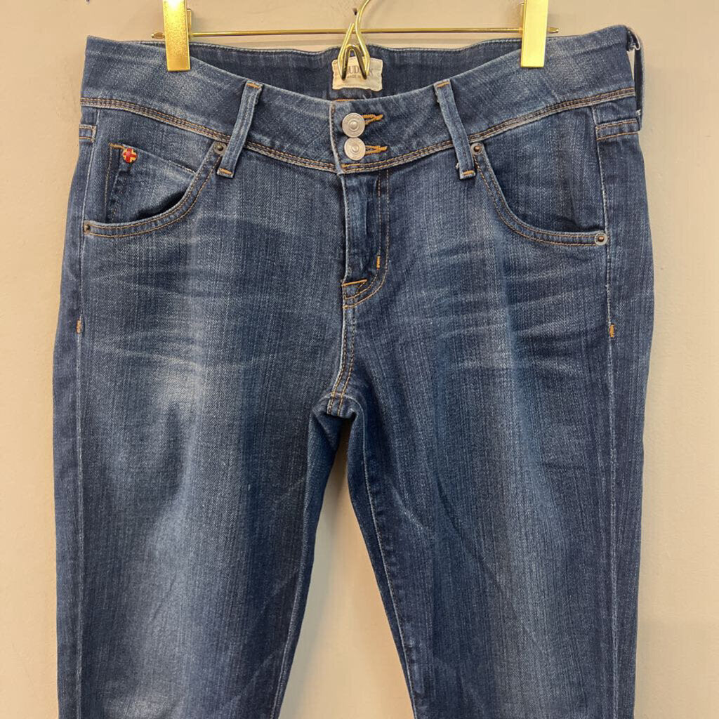 Hudson Dark Wash Boot Cut Jeans 29