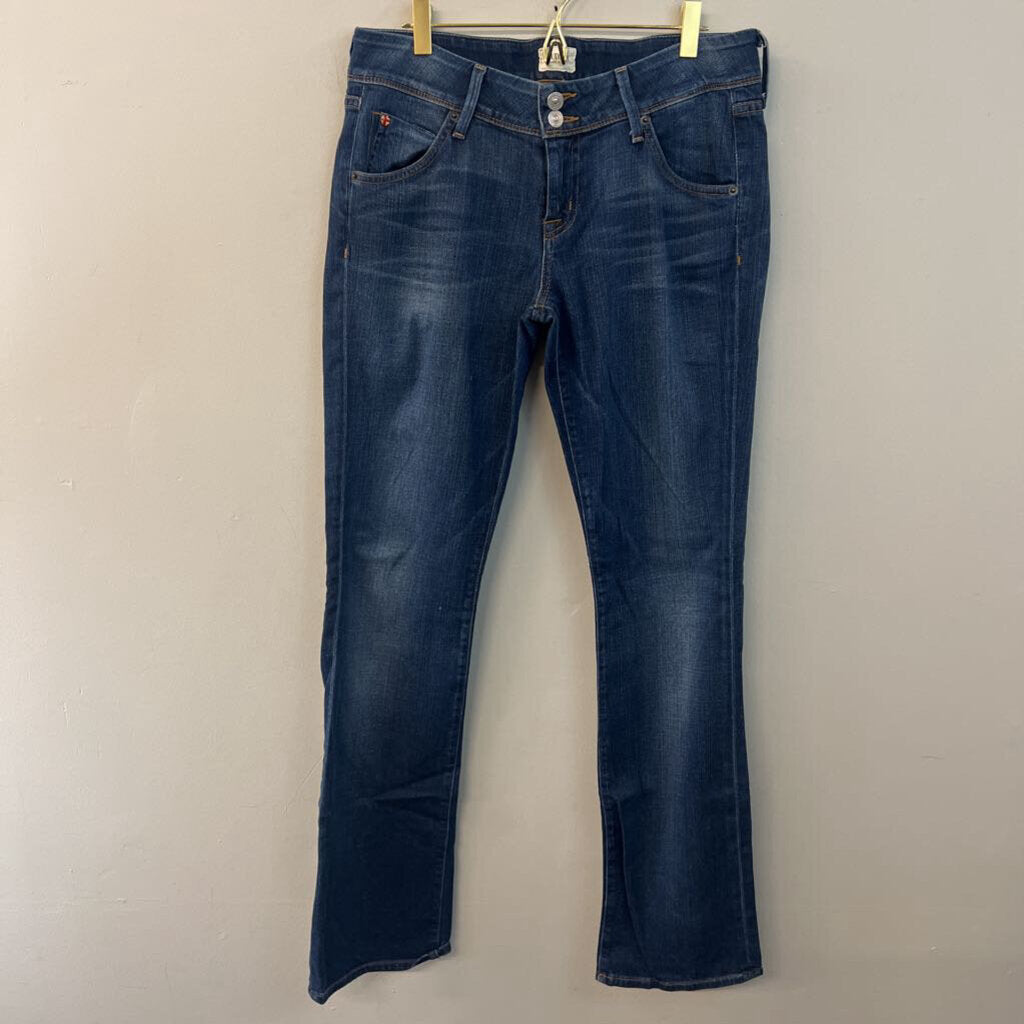 Hudson Dark Wash Boot Cut Jeans 29
