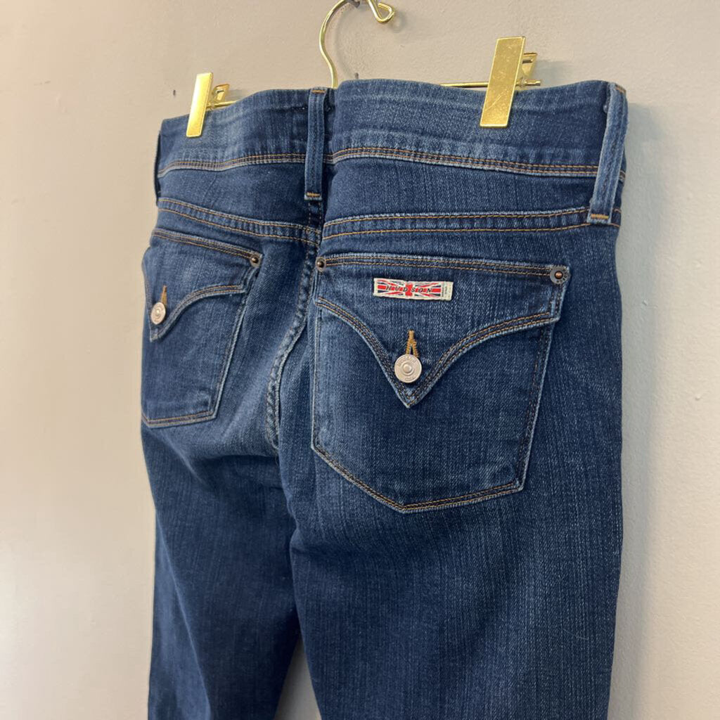 Hudson Dark Wash Boot Cut Jeans 29