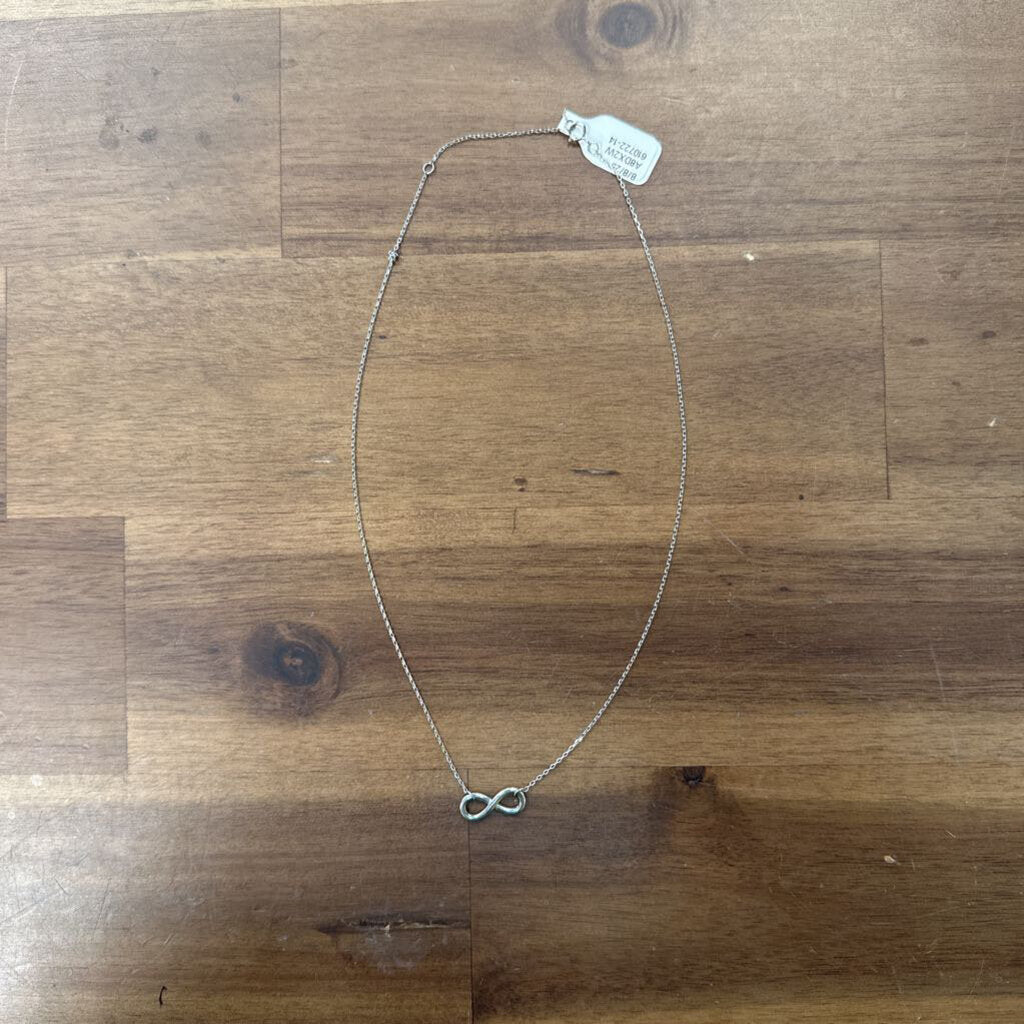 Sterling Silver Infinity Necklace