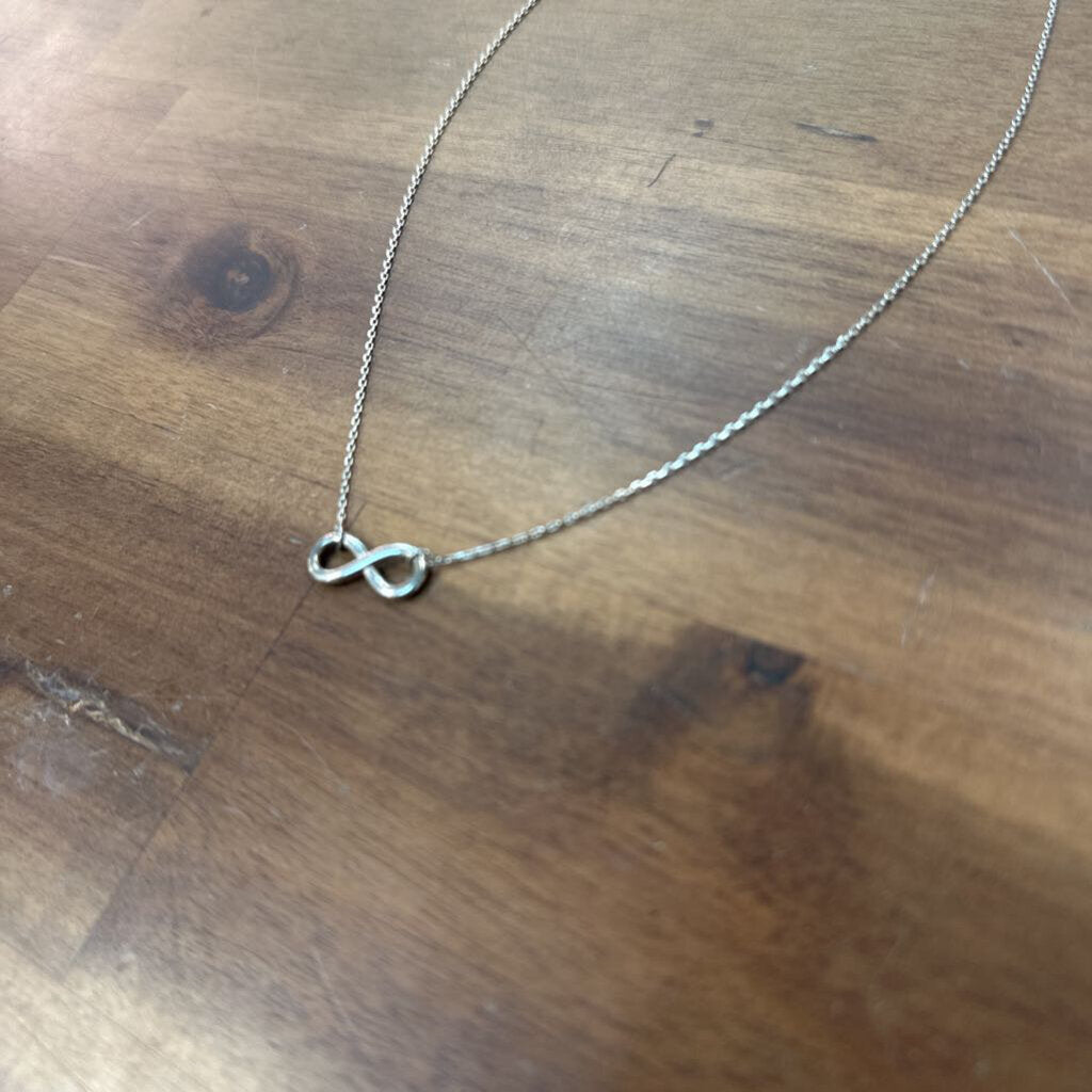 Sterling Silver Infinity Necklace