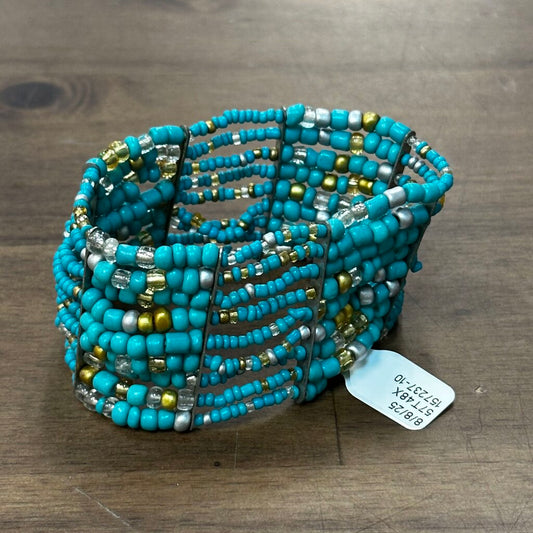 Turquoise/ Gold Multi Layered Bracelet