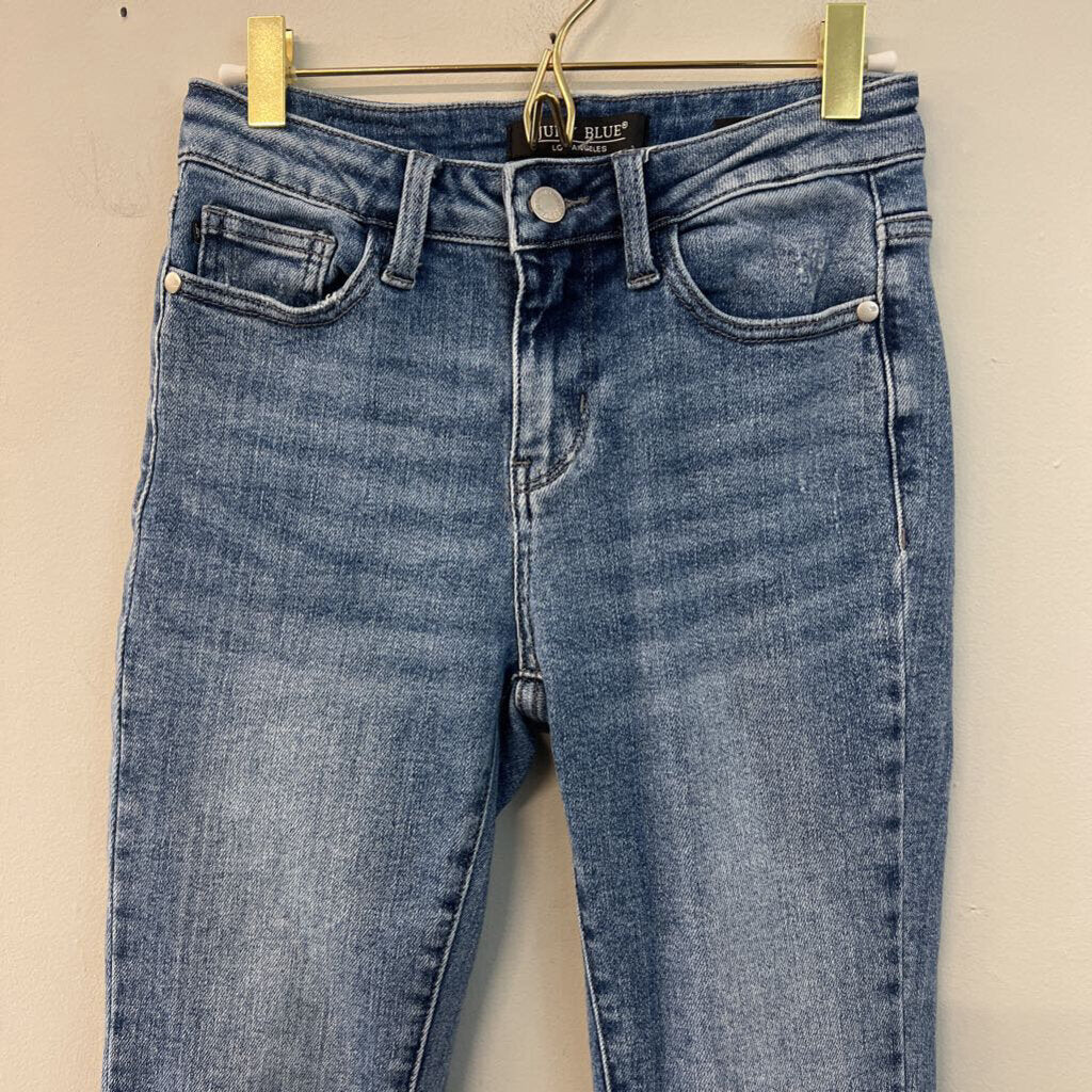 Judy Blue Medium Wash Straight Leg Pants 25