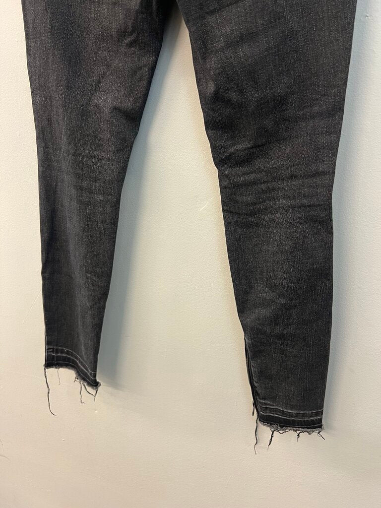 We The Free Black Distressed Skinny Leg Jeans 28