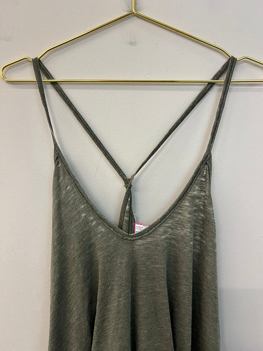 We The Free Green Tank Top Small
