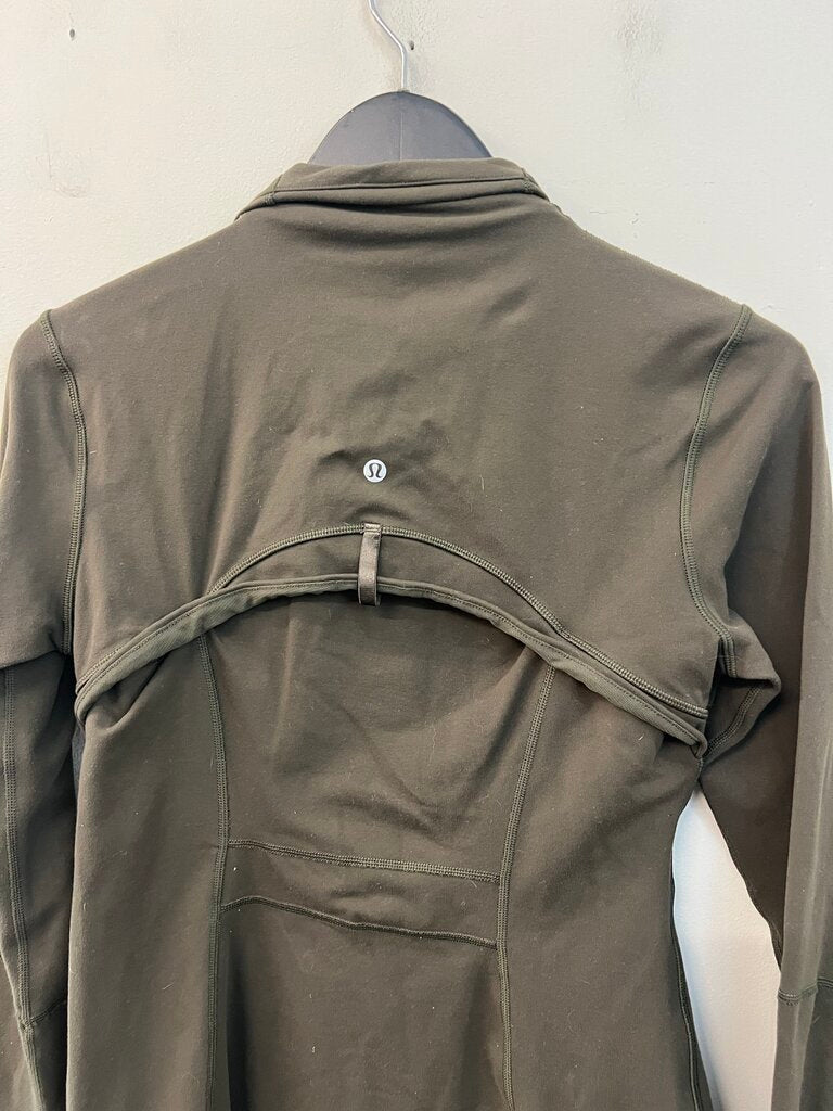 Lululemon Green Long Sleeve Zip Up Define Jacket 10