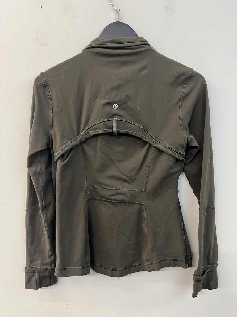 Lululemon Green Long Sleeve Zip Up Define Jacket 10