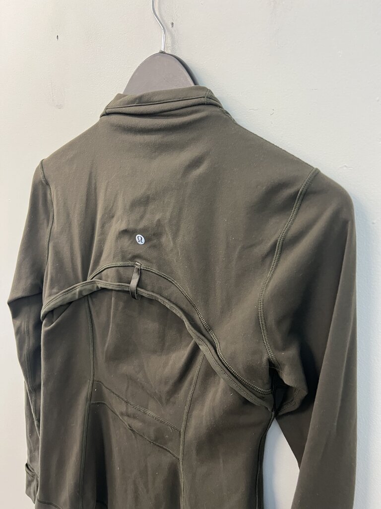 Lululemon Green Long Sleeve Zip Up Define Jacket 10
