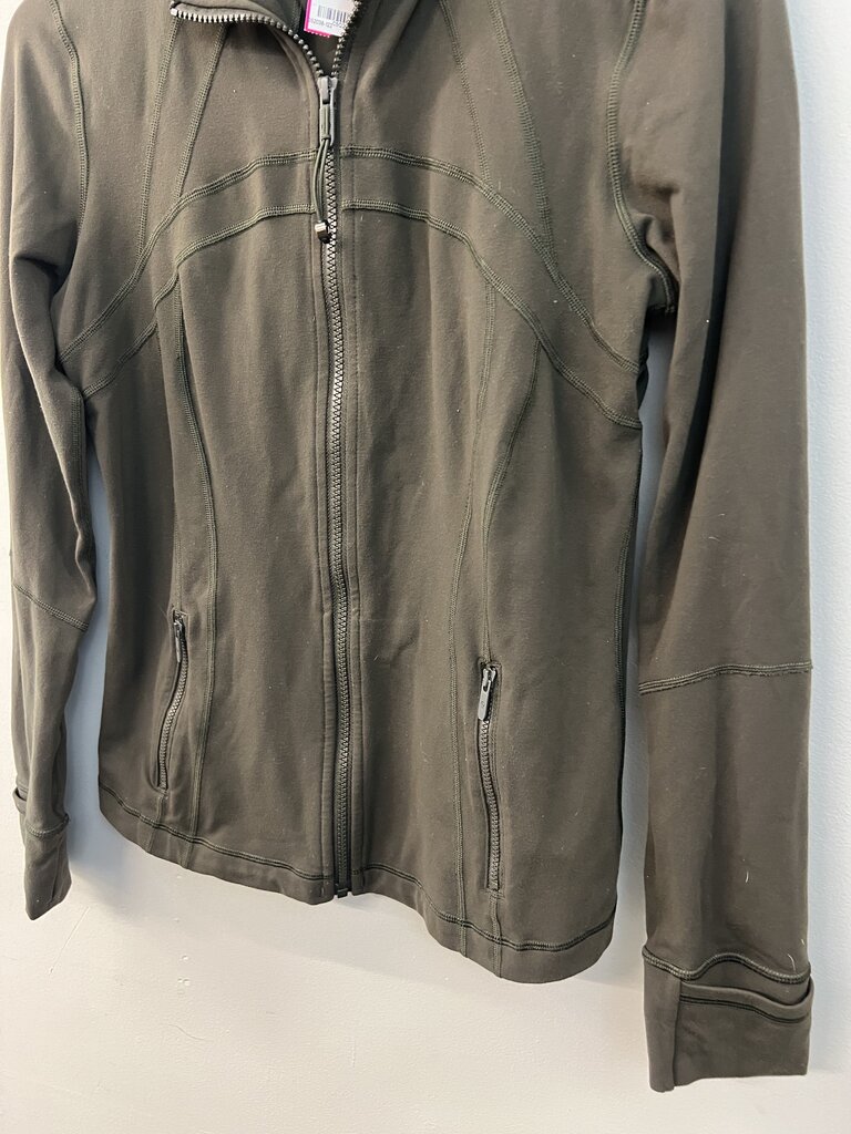 Lululemon Green Long Sleeve Zip Up Define Jacket 10