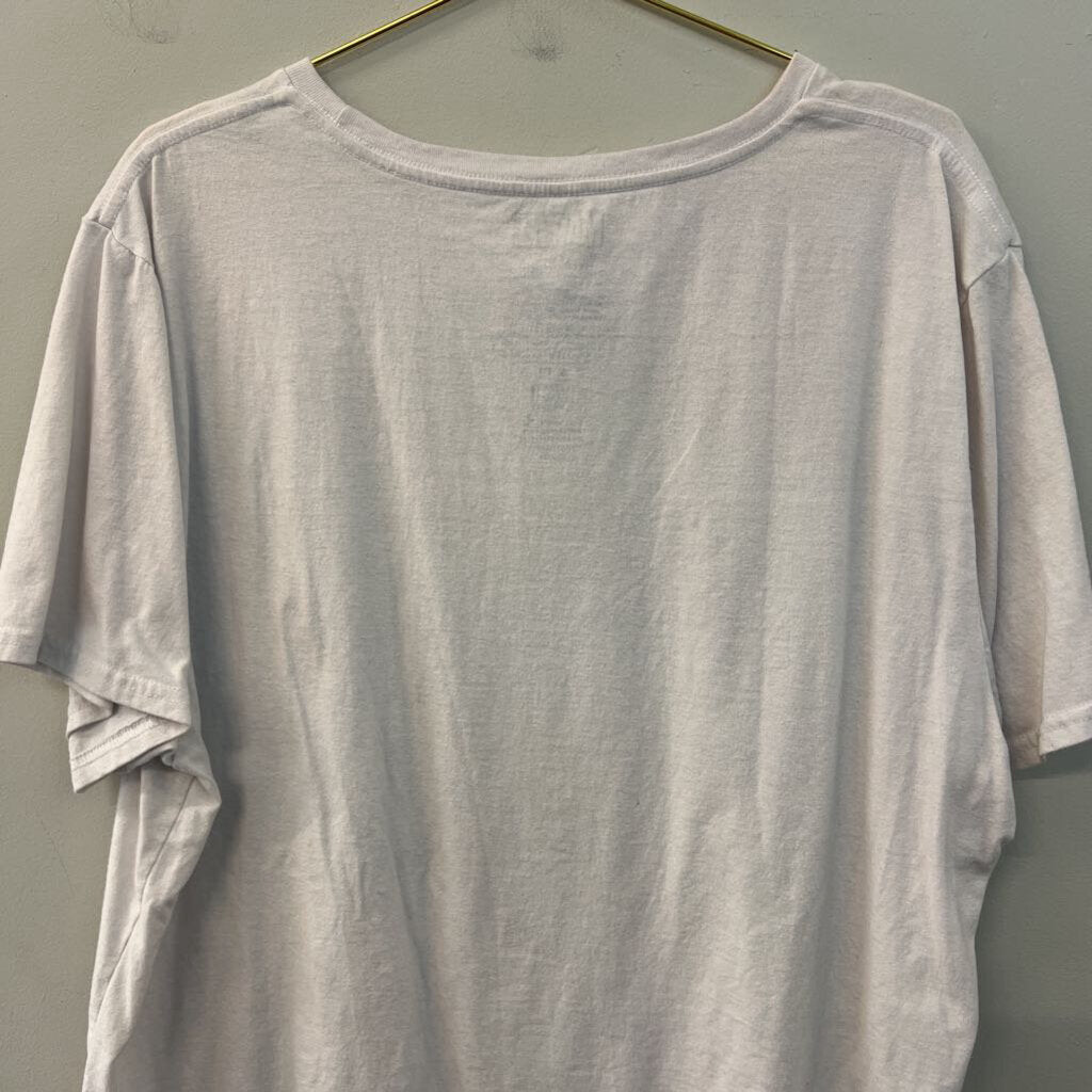 Marvel White/ Multi Short Sleeve Graphic Tee 2XL